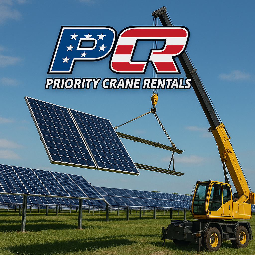 solar industry image with logo